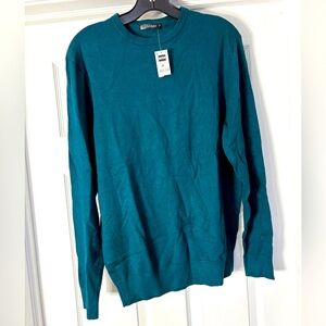 Classic Blue Crewneck Sweater